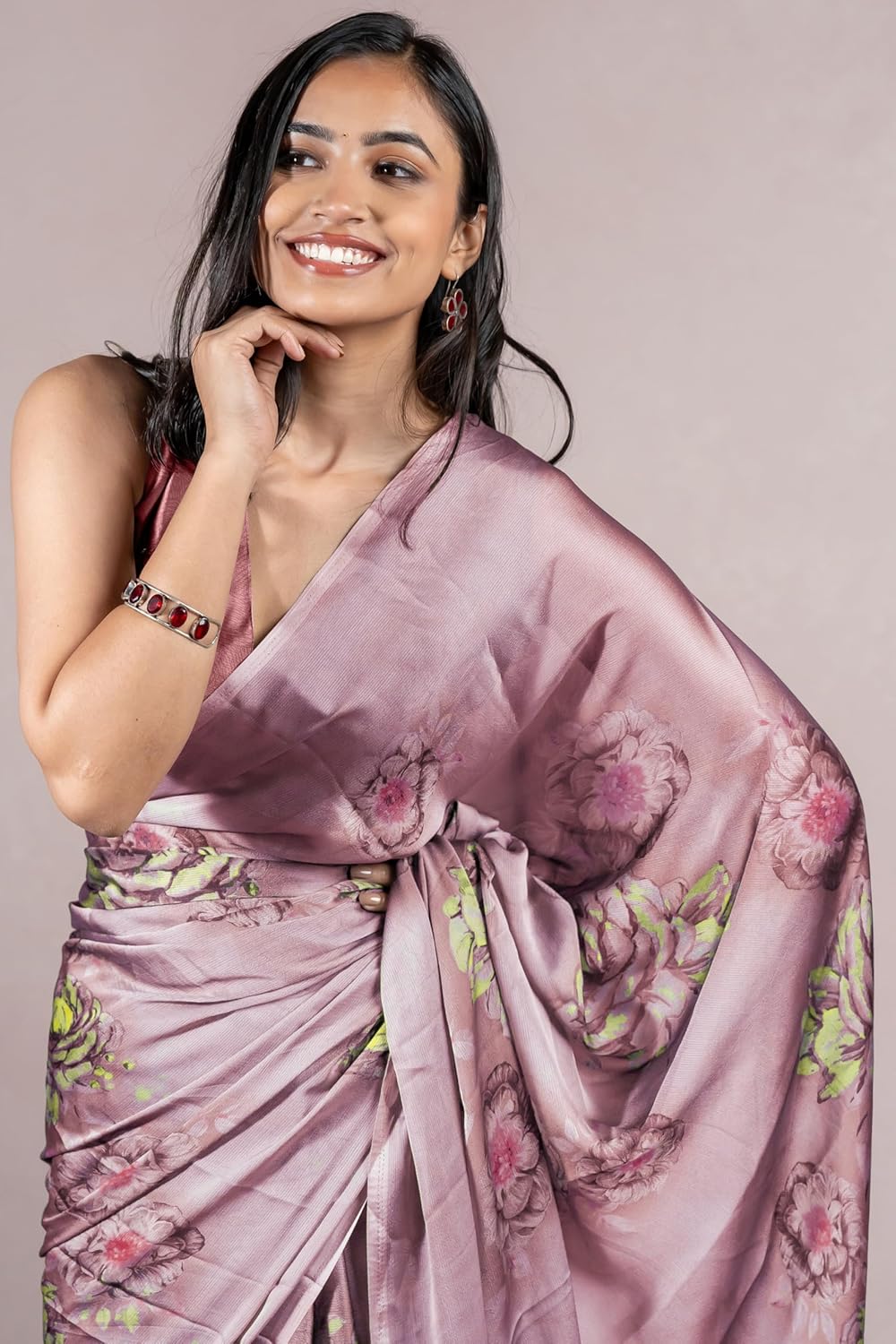 Women's Stylish Saree with Blouse Piece