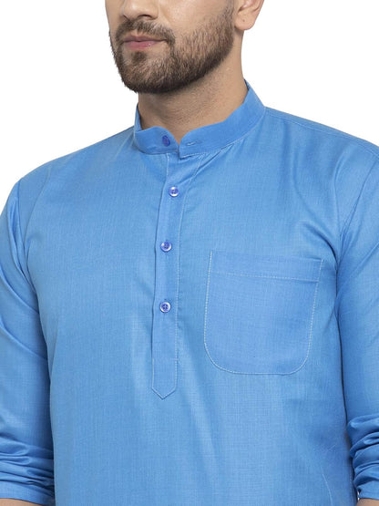 ABH LIFESTYLE Men's Cotton Kurta Pyjama Set