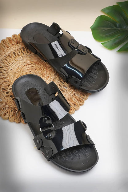 SECRITAS Men's Synthetic Fashion Sandal