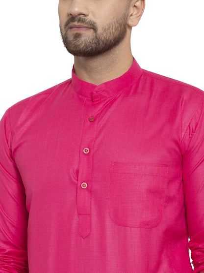 ABH LIFESTYLE Men's Cotton Kurta Pyjama Set