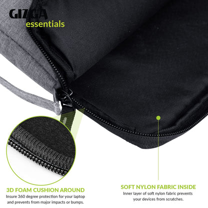 Gizga Essentials 13.3 Inch Laptop Sleeve Case