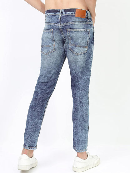 KETCH Men's Skinny Fit Mid Rise Jeans (Stretchable)