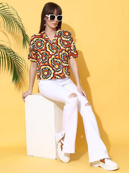Sheetal Associates Women's Stylish Casual Shirt