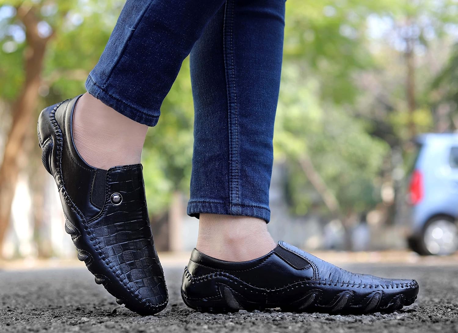 AADI Men's Synthetic Leather Outdoor Casual Loafer - alphahostel.in