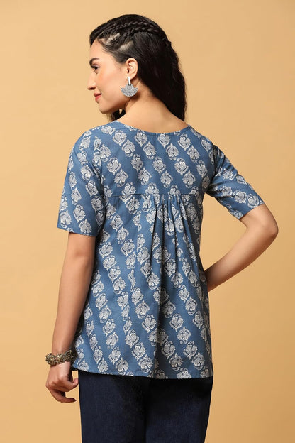 Fashion Dream Women's Cotton Regular Fit Tunic Top