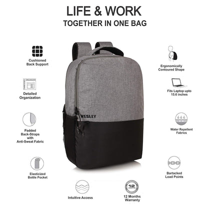 Wesley Milestone 2.0 Casual Waterproof Laptop - alphahostel.in