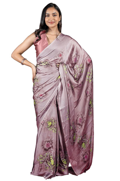 Women's Stylish Saree with Blouse Piece