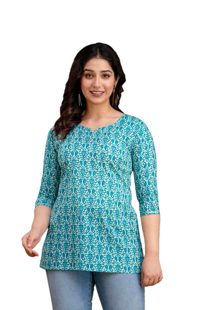 New Printed Short Kurti and top for Women and Girls