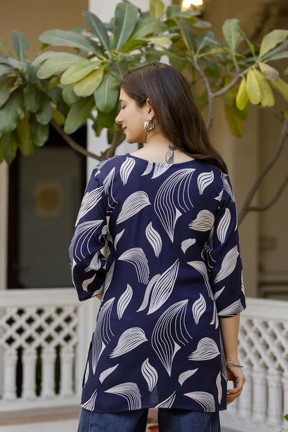 PURSHOTTAM WALA Women Floral Printed Rayon