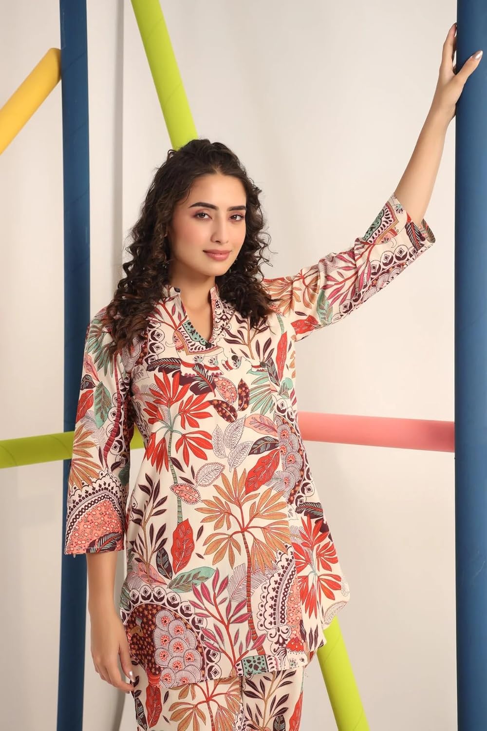 KLOSIA Viscose Women Kurta Set For Women