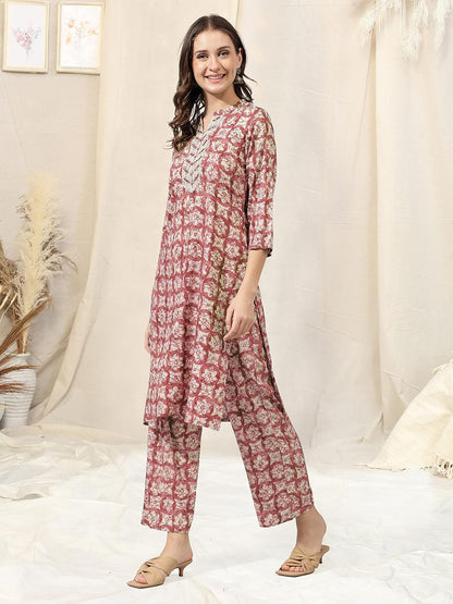 MIRCHI FASHION Women's Cotton Straight Fit Printed