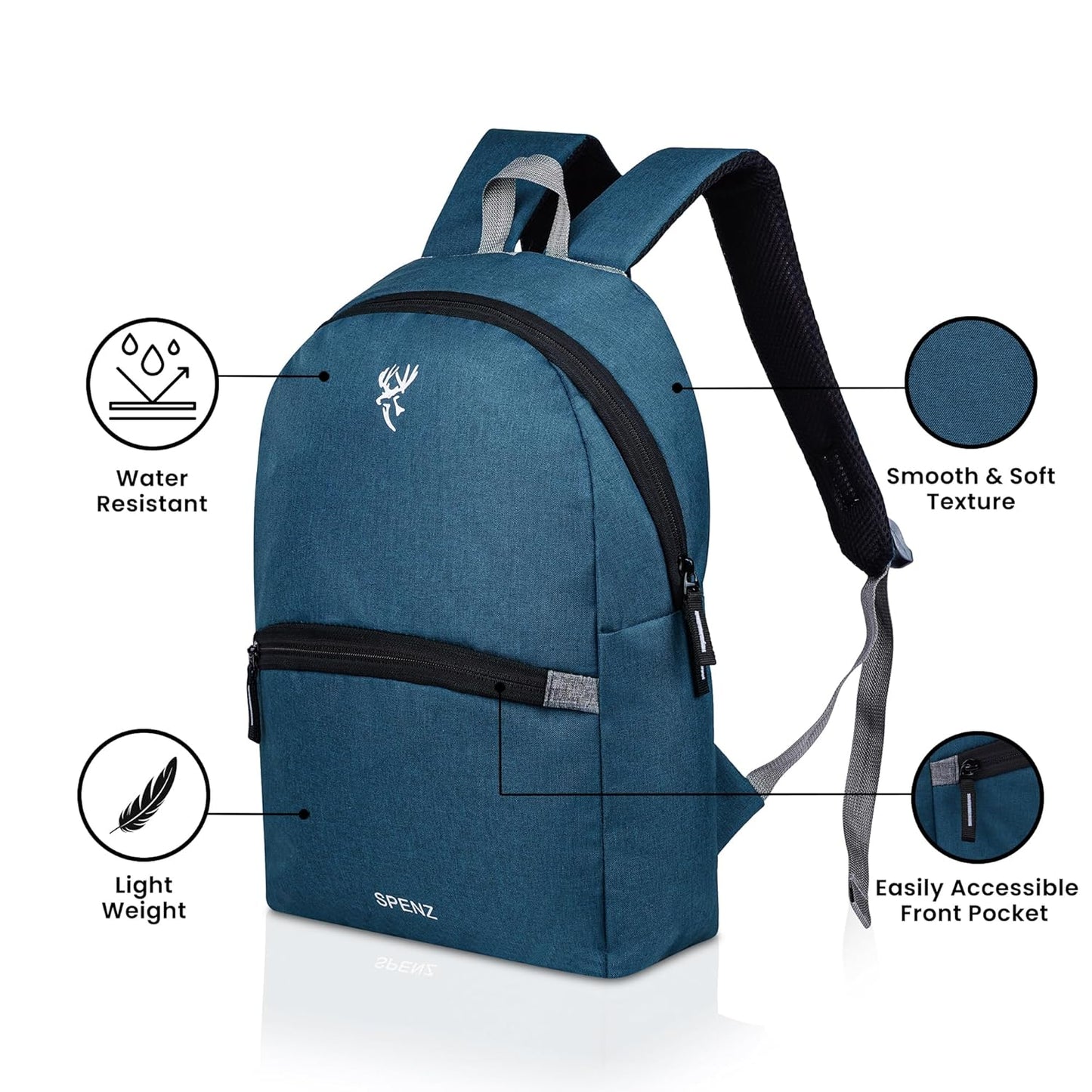 SPENZ BAGS Saffron Mini Laptop Bag School - alphahostel.in