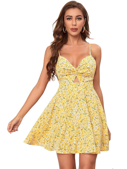Aahwan Women's Fit And Flare Mini Dress