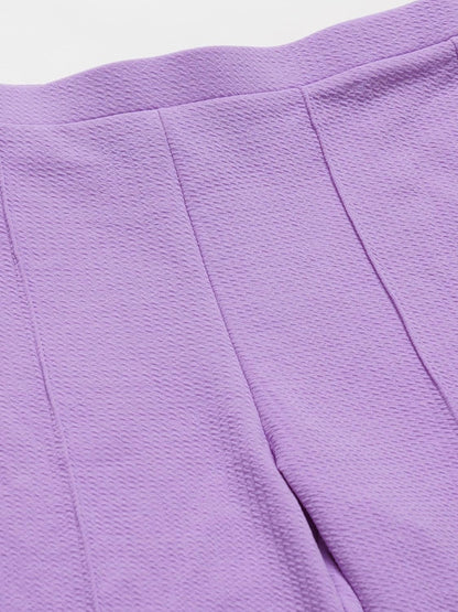 POPWINGS Casual Solid Regular Fit Solid Trouser