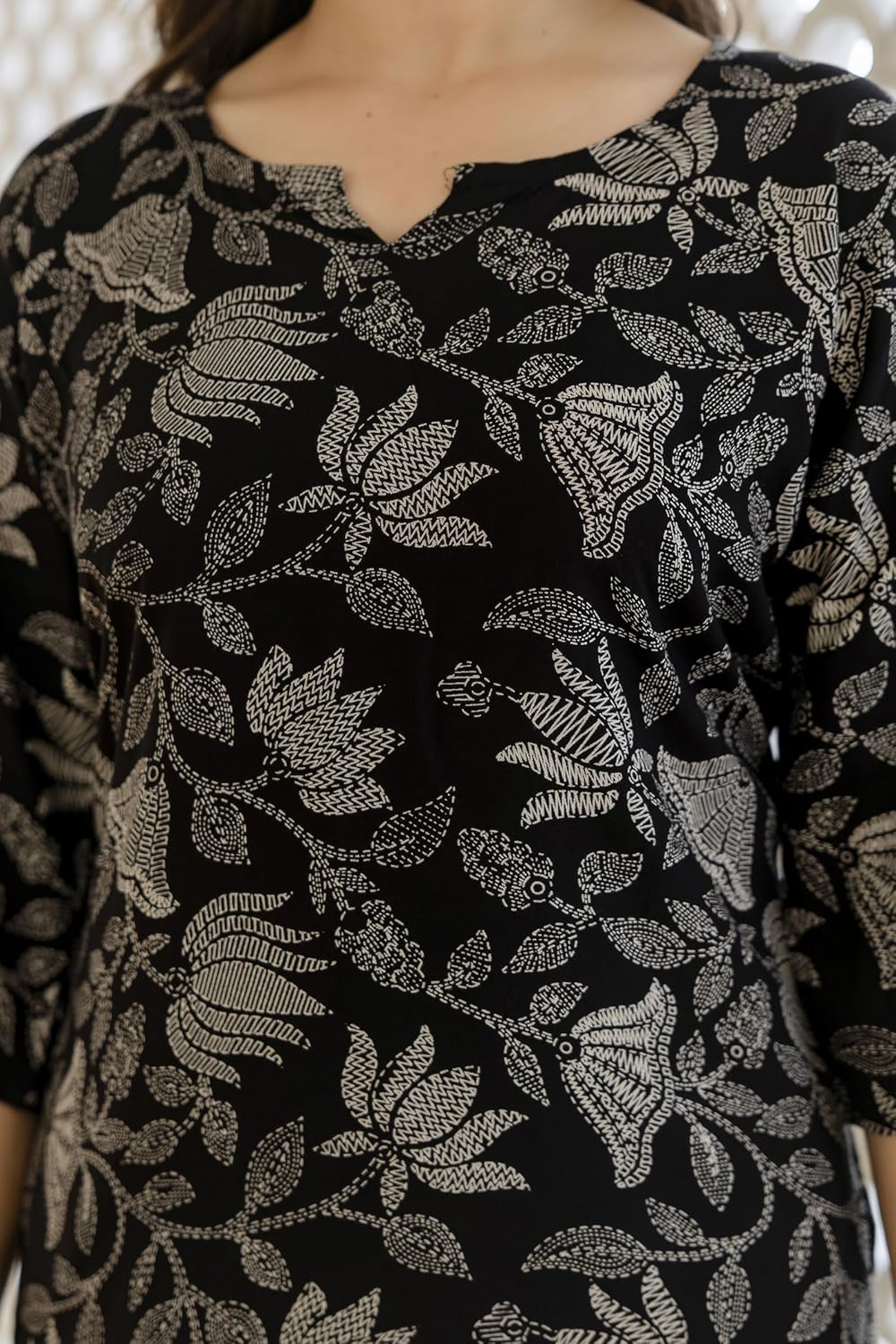 PURSHOTTAM WALA Women Floral Printed Rayon