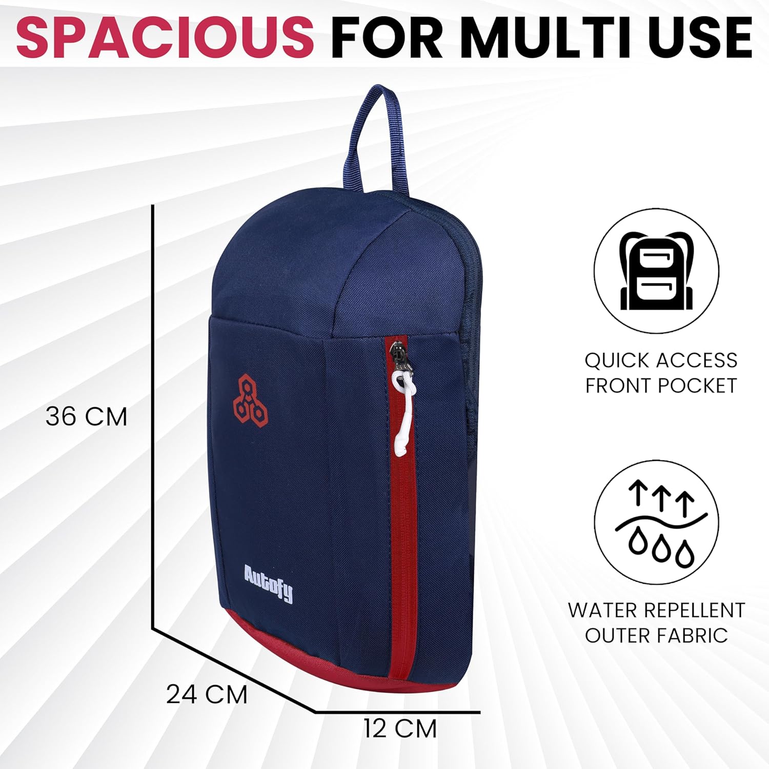 Autofy VAAYUU 10 Liters Hiking Camping Casual - alphahostel.in