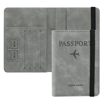 MONJAY Premium Passport Holder Cover Travel Wallet