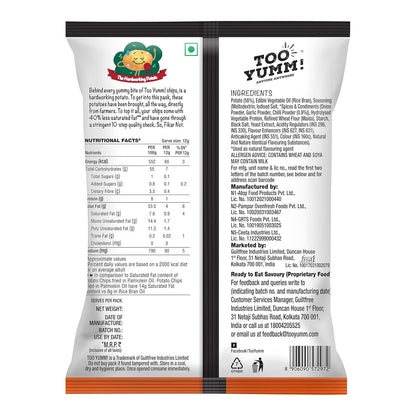 Too Yumm! Potato Chips - Kashmiri Chilli - 82g