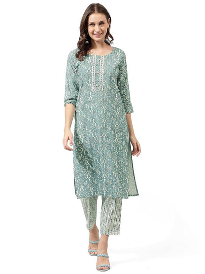 MIRCHI FASHION Women's Cotton Straight Fit Printed