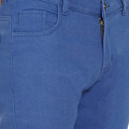 DAIS Men's Stretchable Skinny Fit Mid Rise Jeans