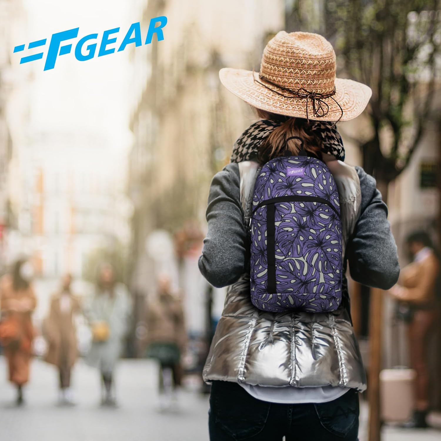 F Gear Ritz 6L Mini Backpack/Trendy Stylish Bag - alphahostel.in