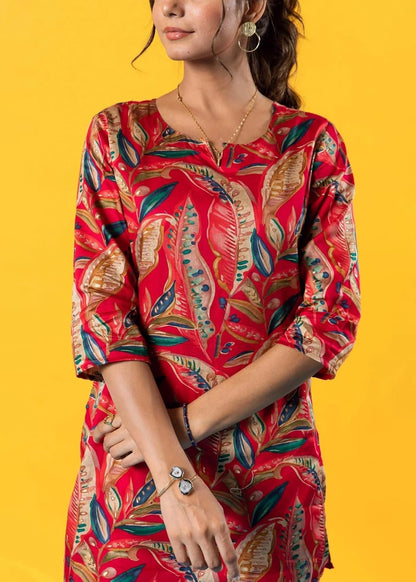 SHIENZY Stylish Printed Cotton Blend Co Ord Set