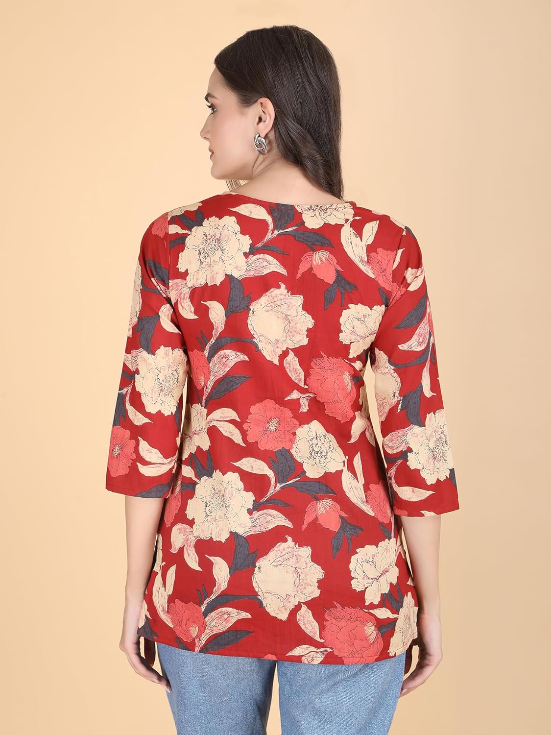 PIDAVLIYA'S Indian Women's Tunics Tops Cotton