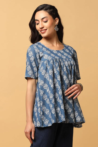 Fashion Dream Women's Cotton Regular Fit Tunic Top