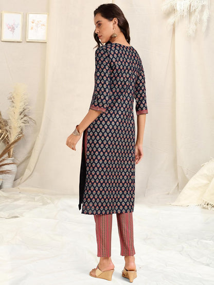 MIRCHI FASHION Women's Cotton Straight Fit Printed