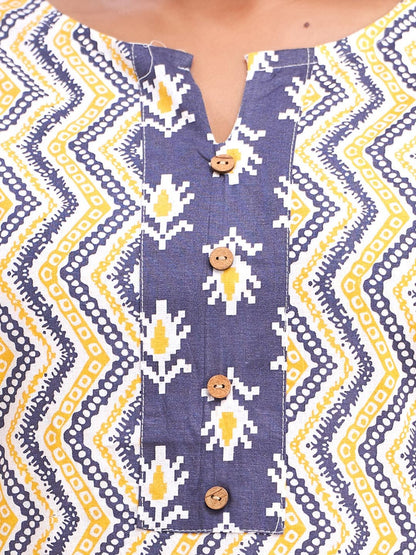Women Cotton Printed Short Kurti | Short Kurti