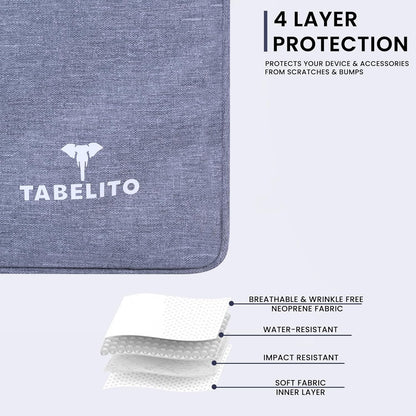 Tabelito® Hybrid Polyester Laptop Bag Sleeve