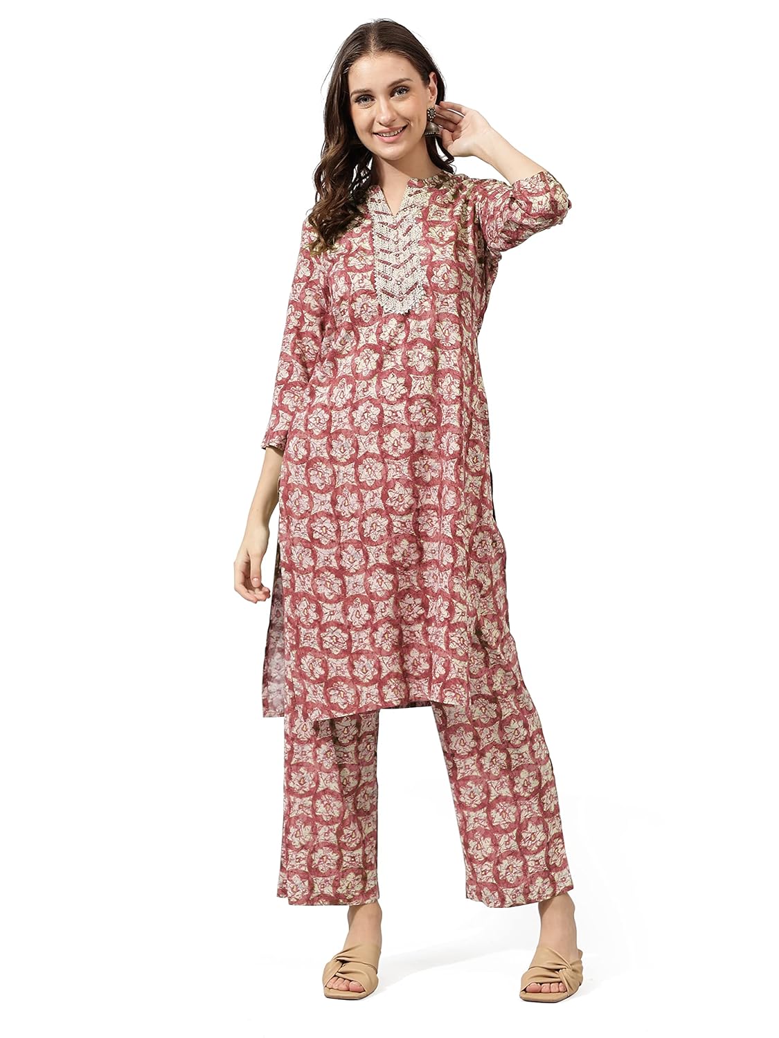 MIRCHI FASHION Women's Cotton Straight Fit Printed