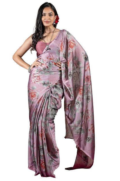 Women's Stylish Saree with Blouse Piece