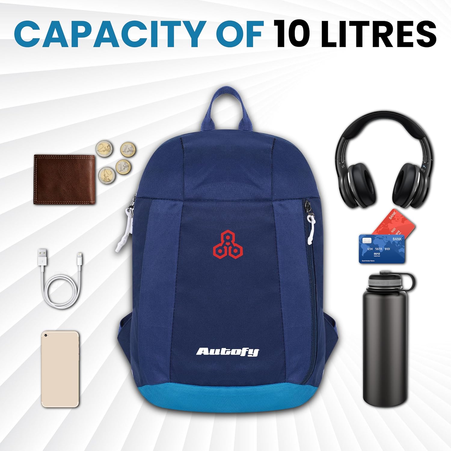 Autofy VAAYUU 10 Liters Hiking Camping Casual - alphahostel.in