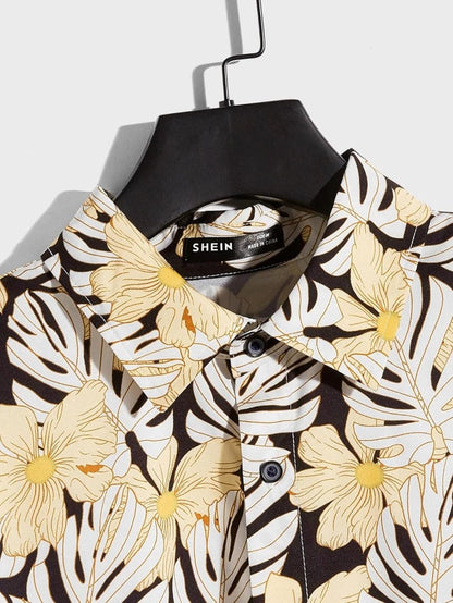 Leriya Fashion Men's Casual Cotton Shirt – Button Down