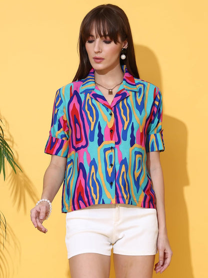 Sheetal Associates Women's Stylish Casual Shirt