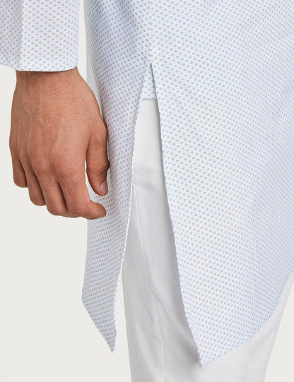 Symbol Men's Cotton Printed Long Kurta
