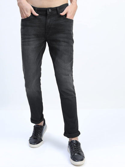 KETCH Men's Slim Fit Mid Rise Jeans (Stretchable)