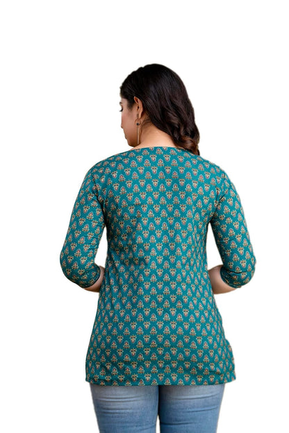 New Printed Short Kurti and top for Women and Girls