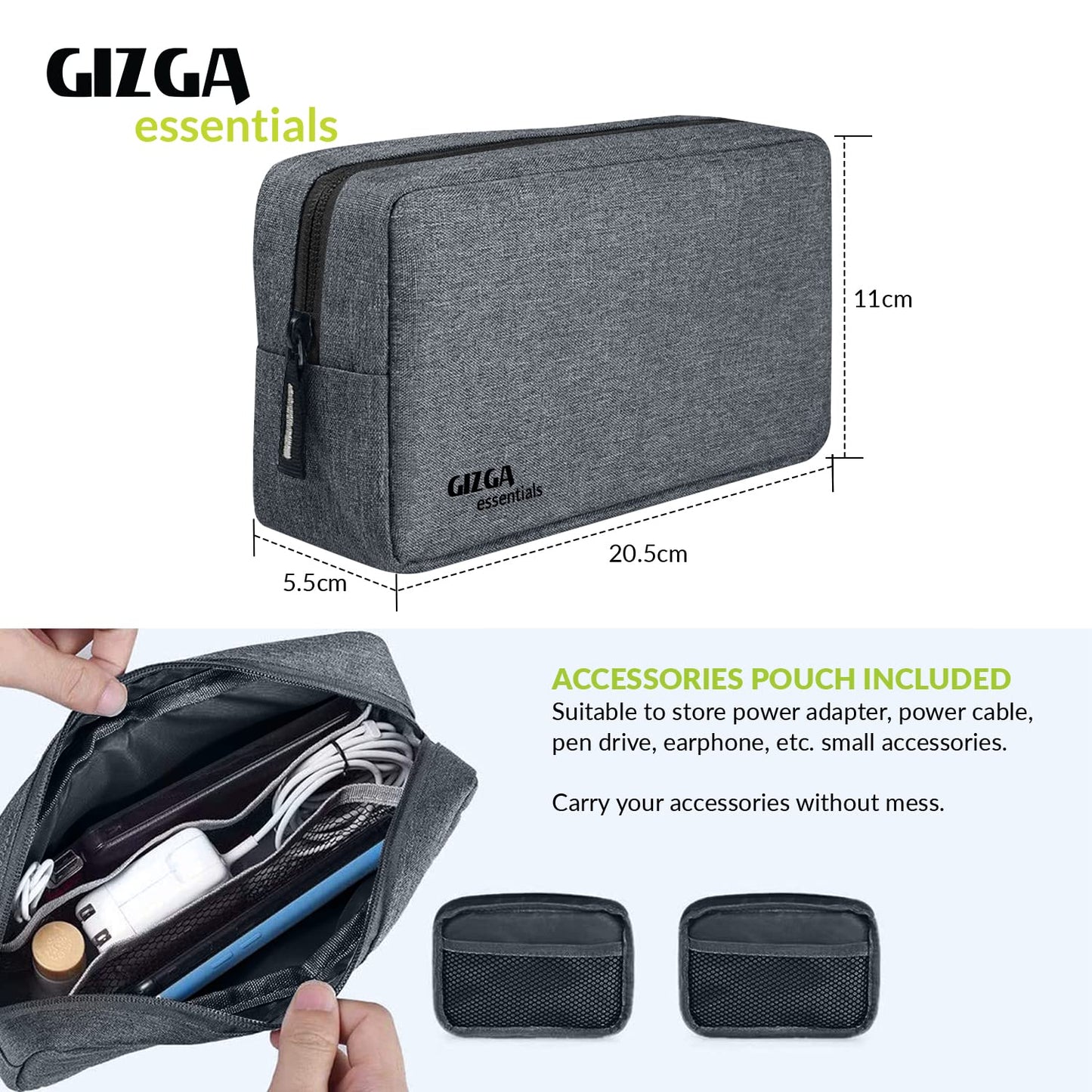 Gizga Essentials 13.3 Inch Laptop Sleeve Case