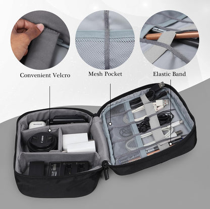 Cable Organizer Case Bag – Electronics Accessories
