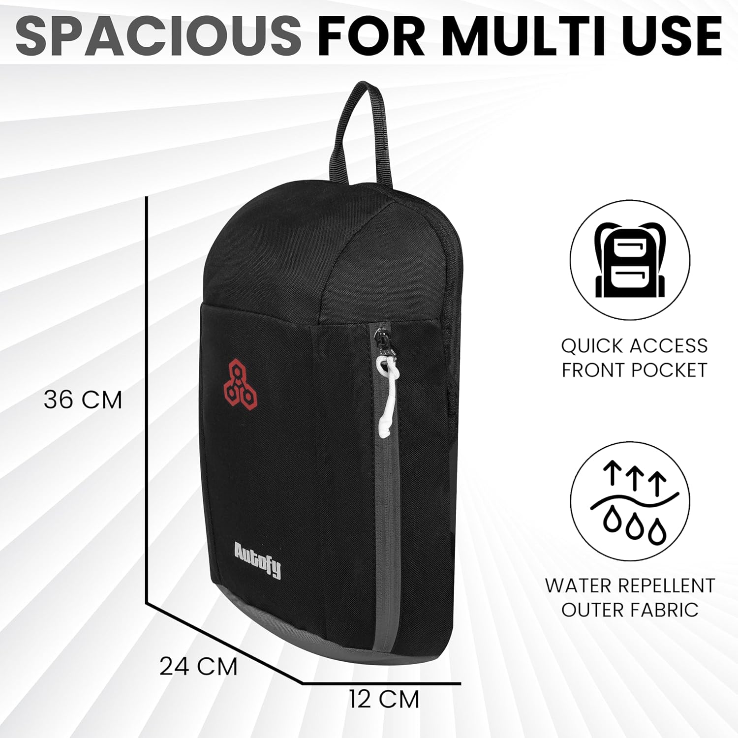 Autofy VAAYUU 10 Liters Hiking Camping Casual - alphahostel.in