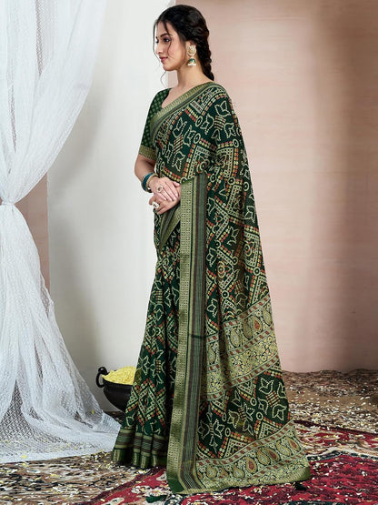 Women's Chiffon Printed Saree