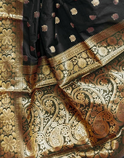 Sugathari Women's Banarasi Saree Pure Kanjivaram Silk Saree