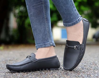 AADI Men's Synthetic Leather Outdoor Loafer Shoes - alphahostel.in