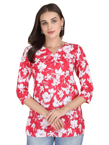 PIDAVLIYA'S Indian Women's Tunics Tops Cotton