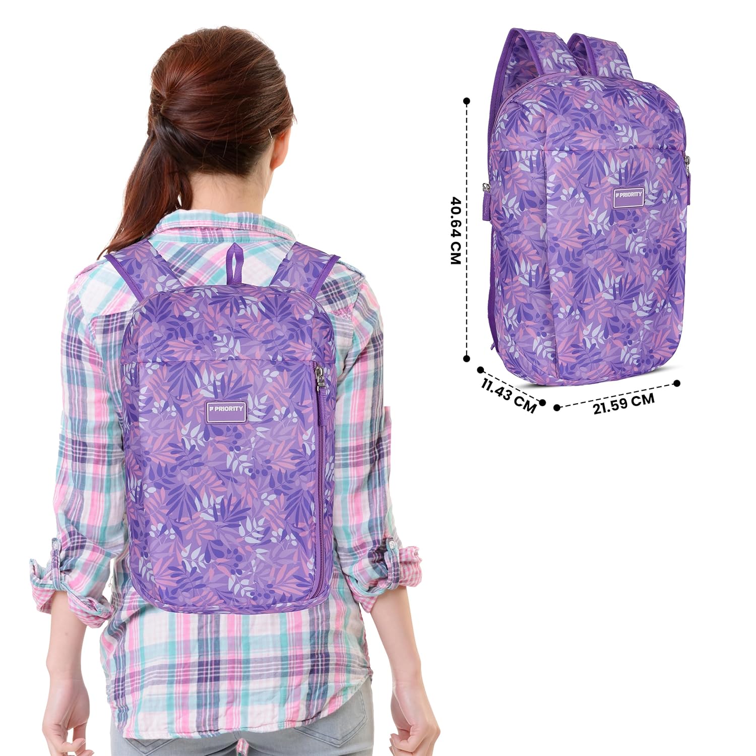 Priority 10 Ltr Trendy Small Casual Day Backpack - alphahostel.in
