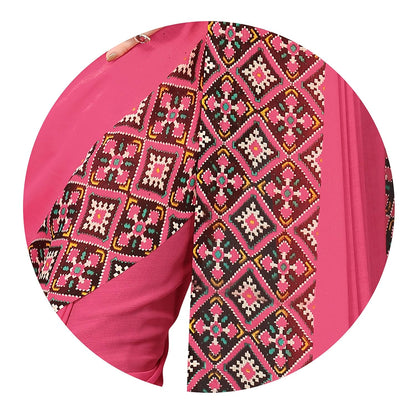 Printed Women's Saree with Blouse Piece