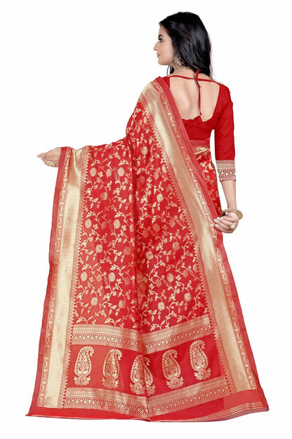 Women's Banarasi Saree Pure Kanjivaram Silk Saree