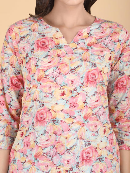 PIDAVLIYA'S Indian Women's Tunics Tops Cotton